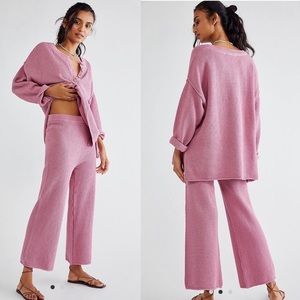 Free People Hailee Sweater Set Size M